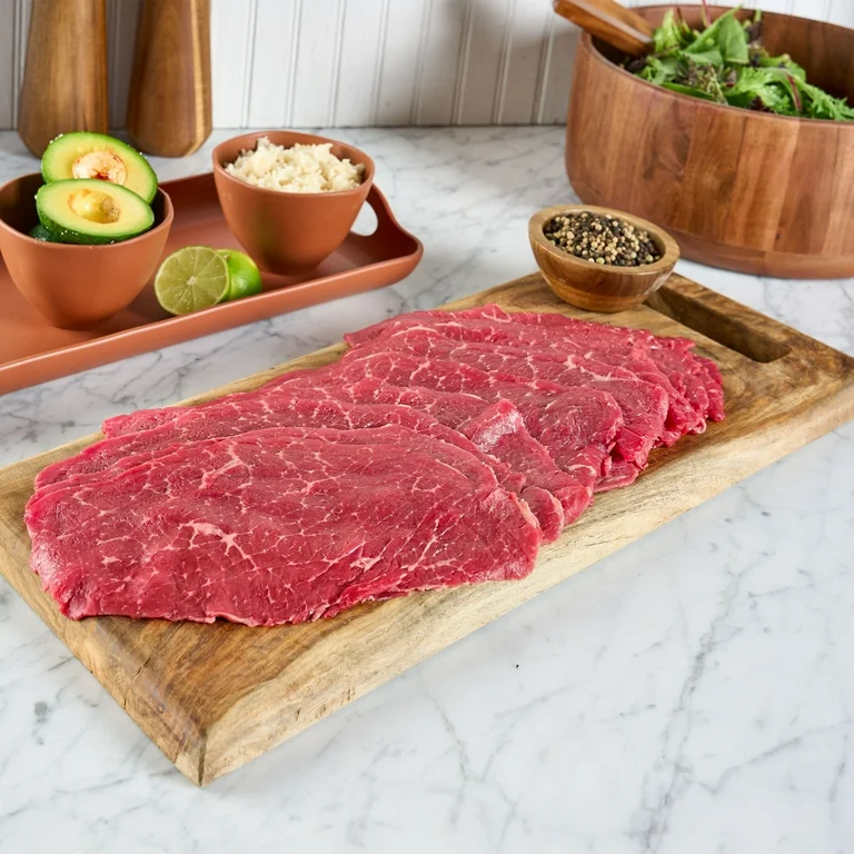 Beef Boneless Chops (Phal) With Fat 500gm & 1kg (500g)