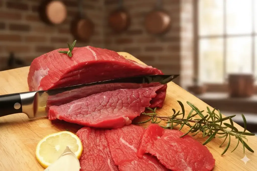 Beef Boneless & Fatless Chops (Phal) 500gm & 1kg (500g)